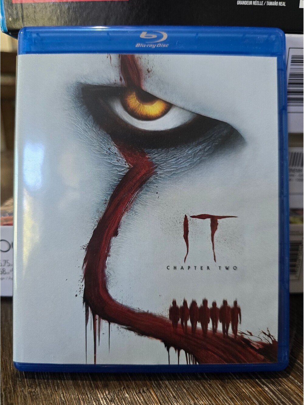 IT Chapter Two Blu-ray + DVD 2019 Stephen King Horror Movie Pennywise